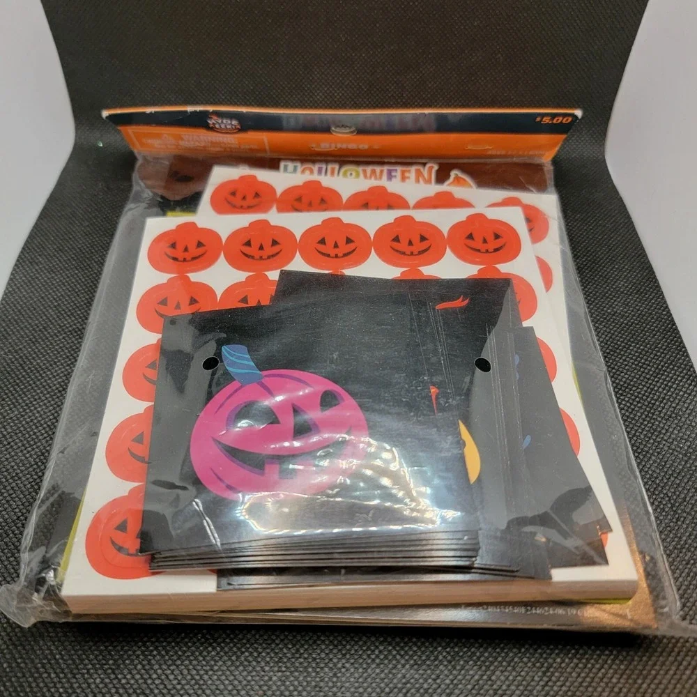 Halloween Party Pack Of Bingo Cards, Markers